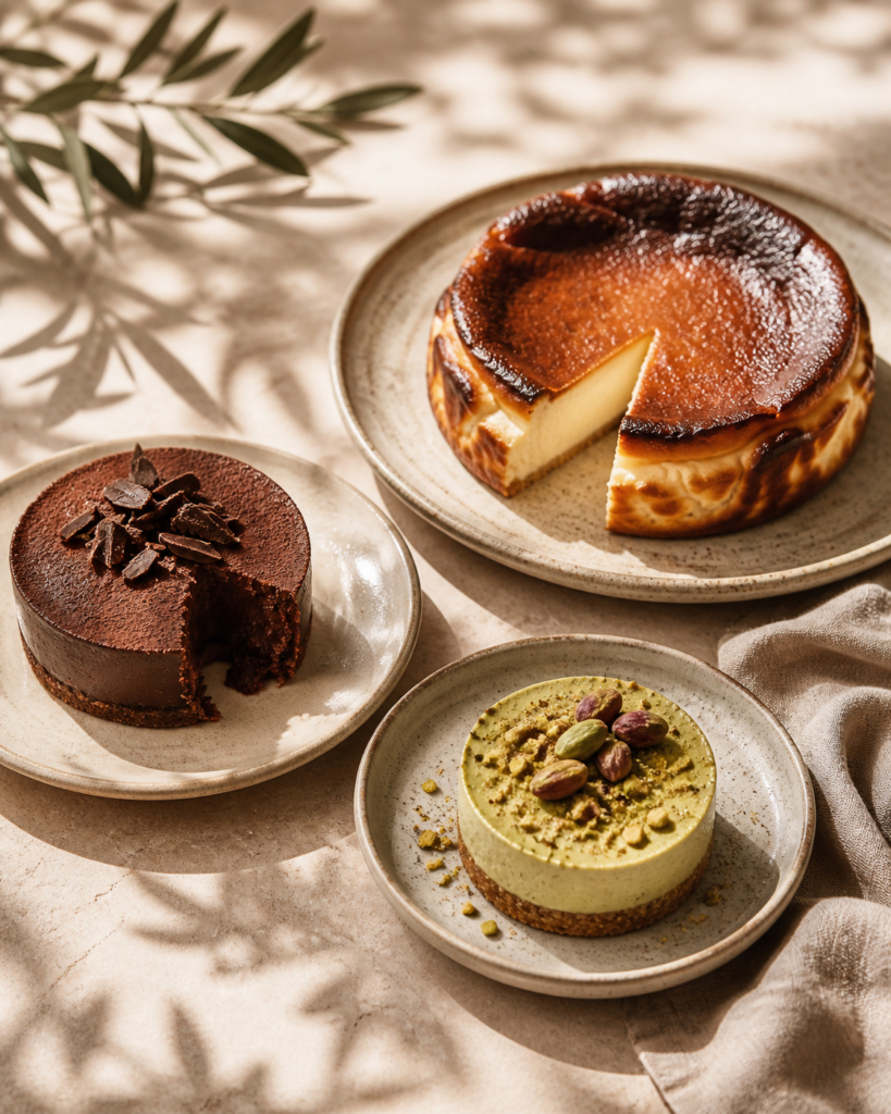 3 DESSERTS KETO
