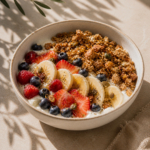 Granola Yogurt Energy Bowl