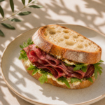 Pastrami Sourdough Sandwich
