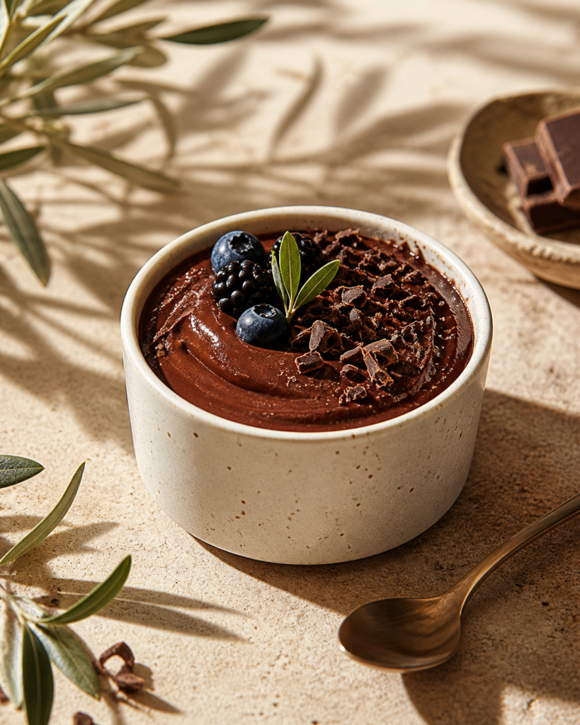 Sugar Free Dark Chocolate Mousse