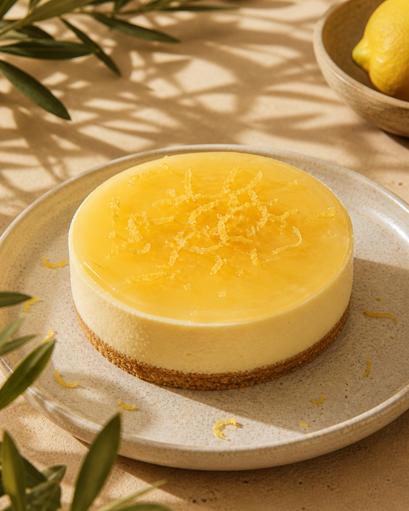 Sugar Free Lemon Cheesecake