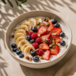 Yogurt Chia and Fruit Bowl